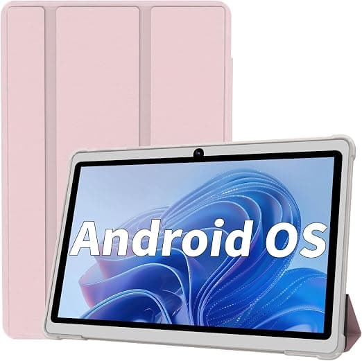 HNVHNV Android 15 Tablet, 7" Tablet, 9GB RAM, 32GB ROM, 1TB Expansion, Quad-Core Processor, Dual Camera, WiFi 5G/2.4G, Bluetooth, Parental Control, Drop Proof Case