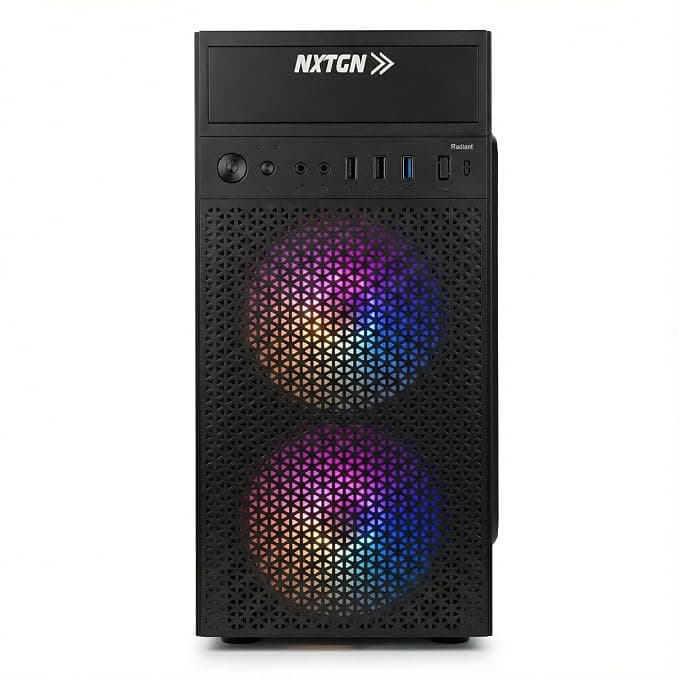 NXTGN Core i7 Desktop Computer PC | Core i7-4770 3.40Ghz| 16GB RAM | 512GB SSD | 5G WiFi & Bluetooth | HDMI, VGA, Ethernet | USB 3.0 | Windows 11 Pro & Office 21 Installed | 2 Year On-Site Warranty