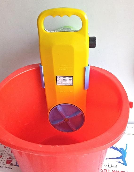 HANDY MINI PORTABLE WASHING MACHINE WITH 3 ADJUSTABLE WASH LEVEL customize your wash according to your needs. 100% Copper Coil Motor with 3 Year Warranty